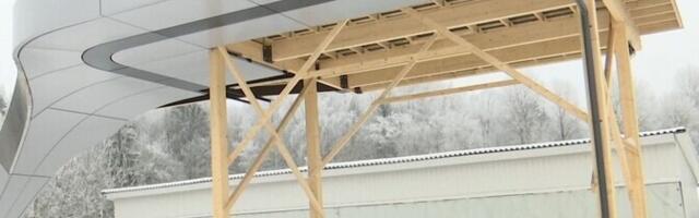 Otepää perefirma katsetab Ülemiste terminali ooteplatvormide katusepaneele