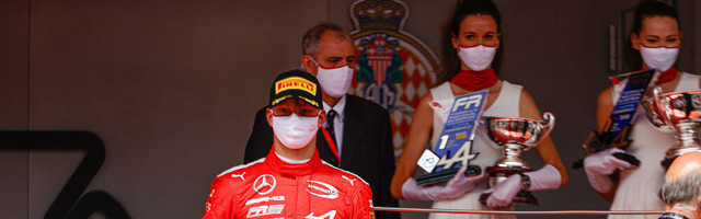 Paul Aron tõusis Monacos poodiumile