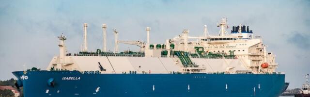 Klaipedasse jõudis sügiskuude gaasivaru