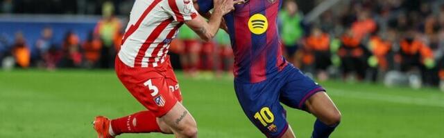 Barcelona oli imele lähedal, aga pudenes ikkagi konkurentsist