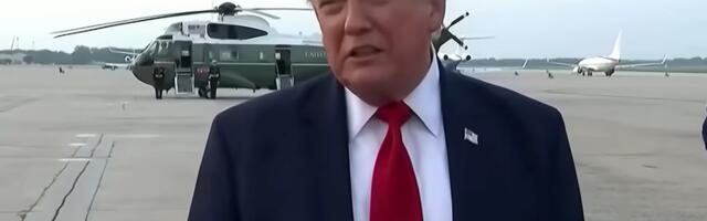 DELFI VOOG | Video_ netis lööb laineid Donald Trumpi taustal jalutav presidendi „varukoopia“