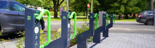 Uus Bikeepi tark rattaparkla Valga raudteejaamas