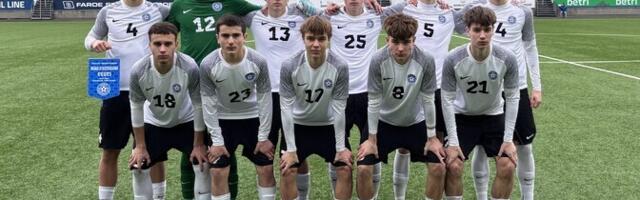 Noormeeste U-17 koondis naaseb UEFA sõprusturniirilt ühe võiduga