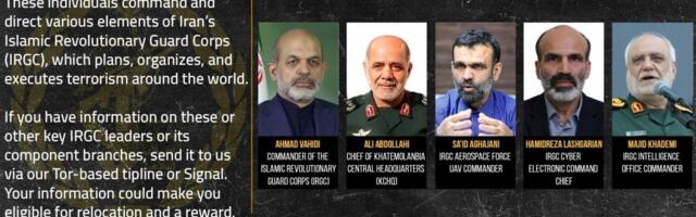 USA pani välja 10 miljonit pearaha Iraani juhtide eest