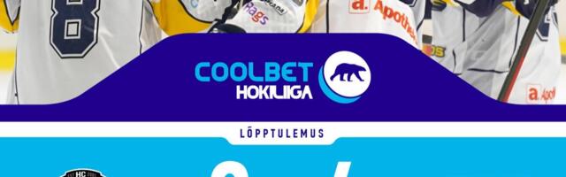 Coolbet Hokiliigas olid võidukad HK Kurbads js Narva PSK