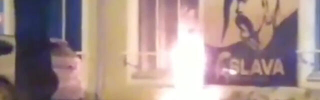 VIDEO: Tallinnas süüdati Ukraina restoran