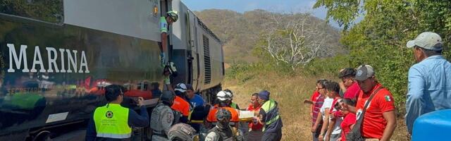 VIDEO | Mehhiko rongiõnnetuses sai surma vähemalt 13 ja vigastada 98 inimest