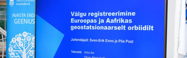 Satelliidiandmed viisid esmakursuslased teadusesse
