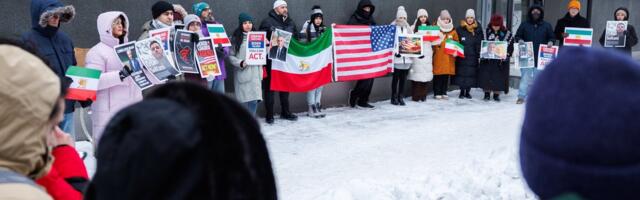 FOTOD | Iraanlased korraldasid USA saatkonna ees meeleavalduse oma rahva toetuseks