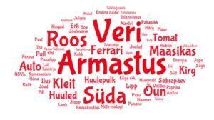 Kirglik, energiline ja vastuoluline punane  keeles, meeles ja sümboolikas