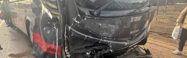 Lux Expressi buss sattus taas avarisse.