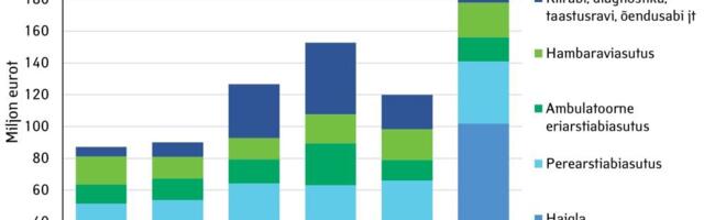 Tervishoiuteenuse osutajate mullune majandustegevus oli edukas