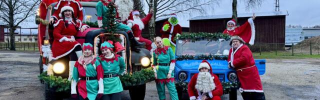 Tõrva valla jõuluvana juubelituur on tehtud
