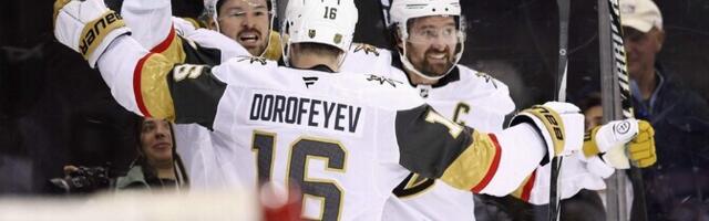 Vegas alistas lisaajal Rangersi, Anaheim viskas Chicago puuri litreid täis