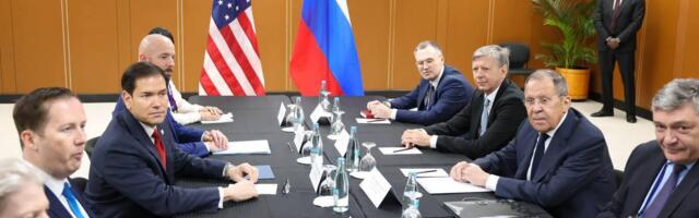 USA ja Vene välisministrite kohtumine kestis vaid pool tundi