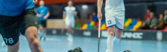 Eesti saalihokimeeskond viigistas MM-valikturniiril Itaaliaga 