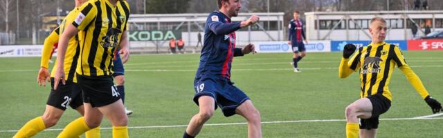 Pärnu Vaprus tuli kaheväravalisest kaotusseisust välja ja jättis Paide Linnameeskonna avavoorus punktita