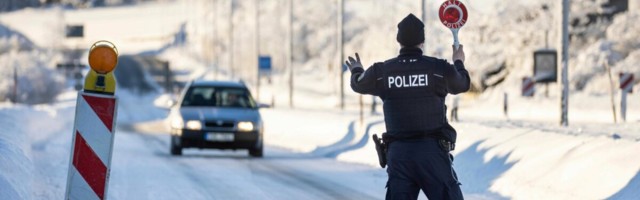 Saksamaa piirikontroll vihastas naabreid