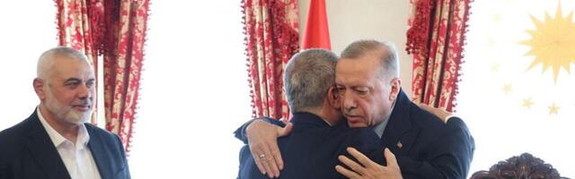 Erdoğan kohtus Hamasi juhiga ja ütles, et palestiinlased peaksid ühtsemalt tegutsema