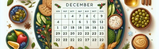 30 päeva ilma suhkruta: teie Vahemere õhtusöögiplaan detsembriks