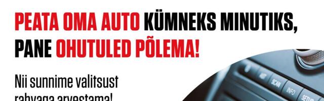 VIDEO | EKRE kutsub osalema hoiatusprotestil “Peatame auto! Peatame maksu!”