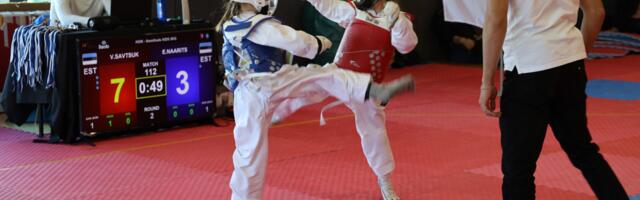 Virumaa väikesed tiigrid võidutsesid laste taekwondo turniiril