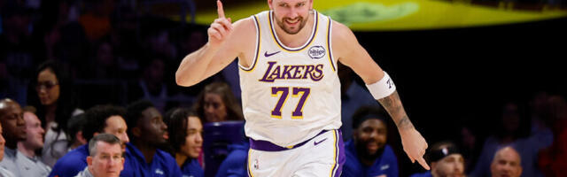 35 punkti visanud Doncic aitas Lakersi võidule Knicksi üle
