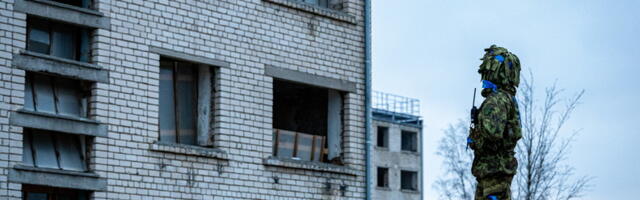 Viru jalaväepataljon harjutas Lätis võitlust hoonestatud alal