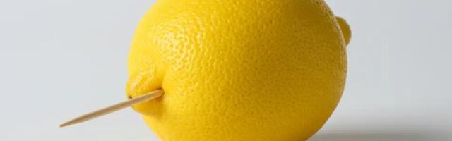 Geniaalne kööginipp: miks tasub panna hambatikk sidrunisse enne külmkappi panemist