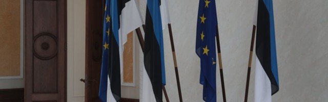 Euroopa Liidu lipud jõudsid riigikogu Valgesse saali tagasi