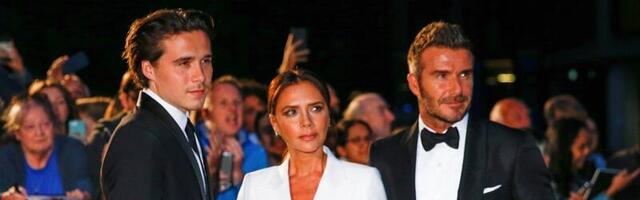 David Beckhami suure juubeli rikkus tüli pojaga. Too ei andnud end näolegi, vaid lustis kaasaga Londonis