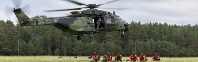 Mereväe, Kaitseliidu ja liitlasüksused harjutasid ühiselt Eesti saarte kaitset