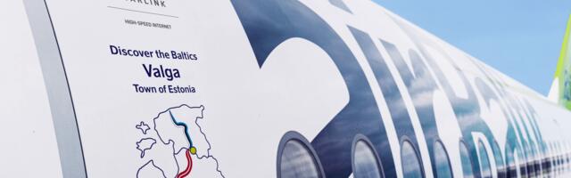 airBaltic nimetas ühe oma lennuki Valga linna auks