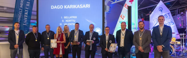 TUNNUSTATI PARIMAID | Jahtklubi Dago lõpetas 49. purjetamishooaja
