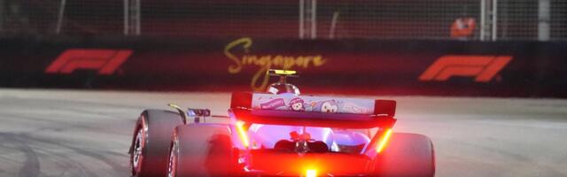 Mõlemad Williamsi piloodid said Singapuri GP kvalifikatsioonis disklahvi