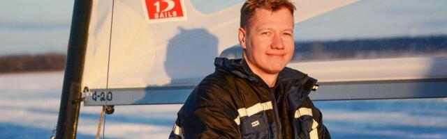 Jääpurjetaja Rasmus Maalinn tuli DN-klassi maailmameistriks