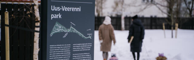 Uus-Veerennis avati park mänguatraktsioonide, linnaruumi elavdavate skulptuuride, puhkeala ja lugemisnurgaga