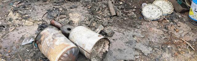 Tartumaal põletati lõkkes prügi