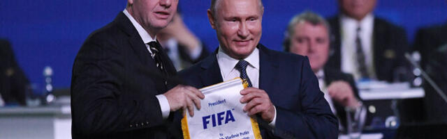 FIFA president lubas taas Venemaa rahvusvahelisele areenile tagasi tuua