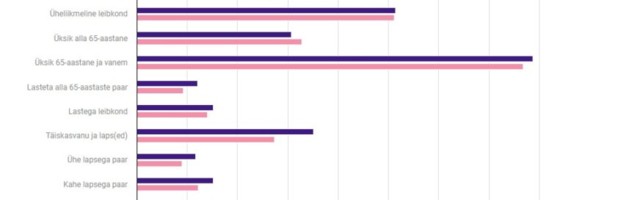 Suhtelises vaesuses elavate inimeste arv vähenes