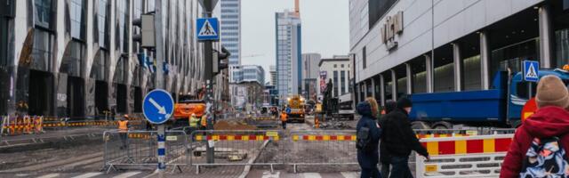 LÄHEB PAREMAKS. Mitmel trammitee ehitustöödeks suletud tänavalõigul taastub liiklus