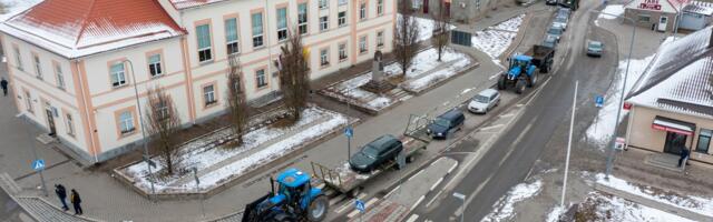 Üle Eesti toimusid protestid automaksu vastu