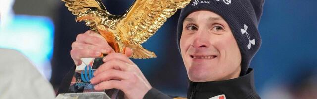 Domen Prevc krooniti kindlalt Nelja hüppemäe turnee võitjaks  