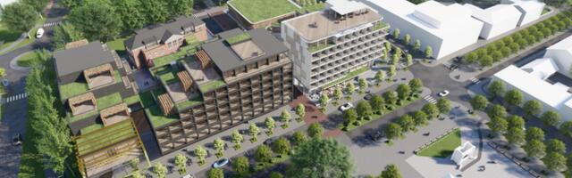 Arendaja kavandab Pärnu südalinna elukvartalit ja spaahotelli