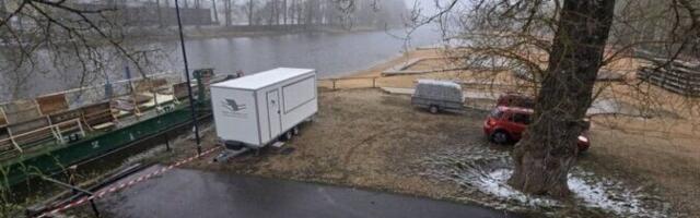 Sõudmishooaja avavõistlus Tartus jäi halva ilma tõttu pooleli