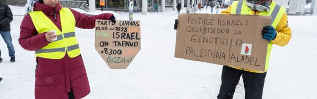 Tartu halduskohus tunnistas ebaseaduslikuks politsei otsuse keelata meeleavaldus Palestiina toetuseks