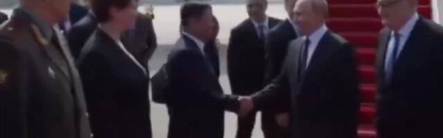 VIDEO: Putin saabus Hiinasse