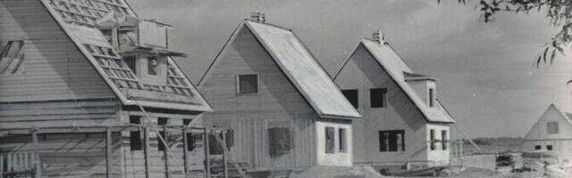 Ilmasõjajärgsed ühepereelamud on defitsiidi ja praktilise meele nägu