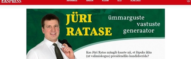 POLIITTEHNOLOOG | Alo Raun: Jüri Ratas, aitäh, et mind kuulda võtsid!