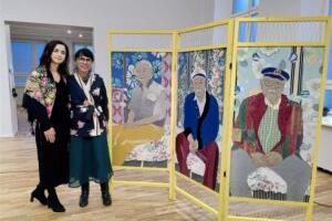 Maalija-õpetaja Poola esindajana  Veneetsia biennaalil